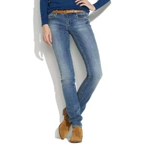 Madewell Rail Straight Jeans Creekbed Medium Wash
